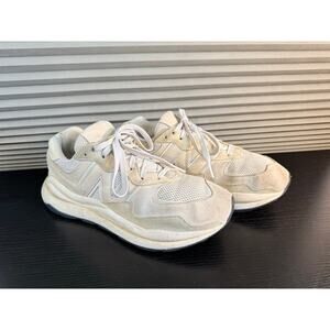 New Balance 5740 Cream Beige Chunky Sneakers WS5740CHA Women’s Size 9.5